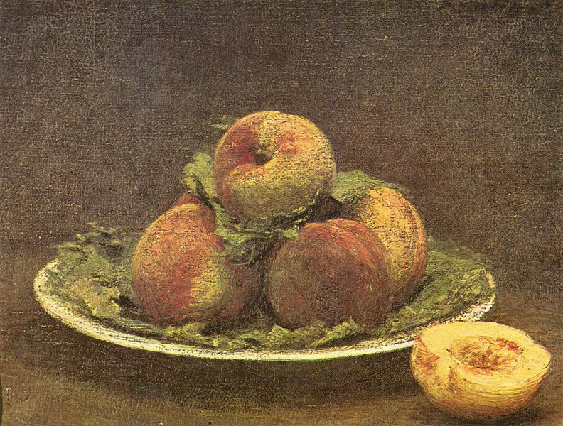 Henri Fantin-Latour Stilleben mit Pfirsischen